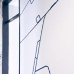 Spairliners-A380-Wall-Paper-01 Wall decal at the Spairliners' headquarters in Hamburg.